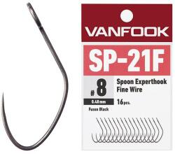 Vanfook Carlige VANFOOK SP-21F Spoon Experthook Fine Wire, nr. 10, 16buc/plic (4949146038842)