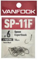 Vanfook Carlige VANFOOK SP-11F Spoon Experthook Super Fine Wire, Nr. 6, 16buc/plic (4949146038804)