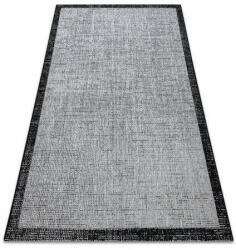 My carpet company kft Fonott sizal floorlux szőnyeg 20401 ezüst / fekete 200x290 cm (DEV1152)