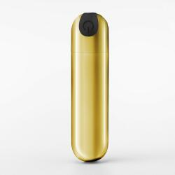Crushious iMoan Glont Vibrator Reincarcabil Auriu Prieten de Calatorie Puternic si Discret Vibrator