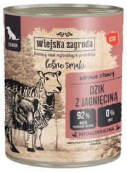 Wiejska Zagroda Erdei ízek Vaddisznó bárányhússal 800 g idős kutyáknak
