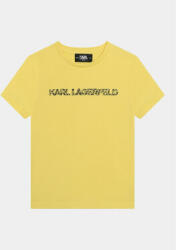 Karl Lagerfeld Kids Tricou Z30055 S Galben Regular Fit