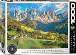 EUROGRAPHICS 1000 db-os puzzle - Dolomites Mountains Alto Adige Italy (6000-5706)