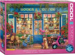EUROGRAPHICS 1000 db-os puzzle - Books and Coffee (6000-5869)