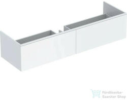 Geberit Xeno2 159, 5x47, 3 cm-es 2 fiókos alsószekrény mosdóhoz LED világítással, matt fehér 500.346. 01.1 (500346011)