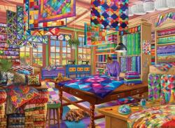 EUROGRAPHICS 6000-5859 - The Quilt Workshop - 1000 db-os puzzle