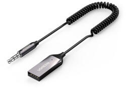 UGREEN Adaptor Bluetooth Jack 3.5mm, Ugreen CM309, Alimentare USB si Convertor Audio Wireless, Negru (70601-UGREEN)