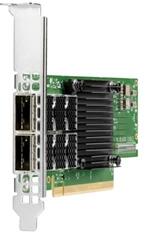 HP HPE P06251-B21 InfiniBand HDR100/Ethernet 100Gb 2-port QSFP56 PCIe3 x16 MCX653106A-ECAT Adapter (P06251-B21)
