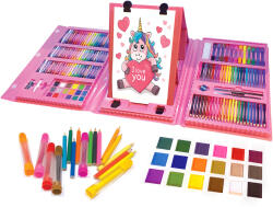  Rózsaszín festőkészlet gyerekeknek 176db KID ART