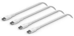 Belkin Cablu de date Belkin CAB003BT1MWH2PK, USB-C male - USB-C male, 1m, White, 2pack (CAB003BT1MWH2PK)