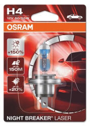 OSRAM Bec 12V H4 60 55 W Night Breaker Laser Nextgen +150% Blister 1 Buc Osram (CO64193NL-01B)