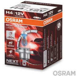 OSRAM Bec 12V H4 60 55 W Night Breaker Laser Nextgen +150% Osram (CO64193NL)