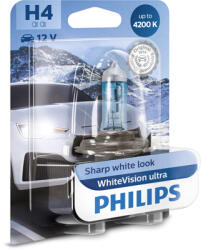 Philips Bec Far H4 60 55W 12V White Vision Ultra (Blister) Philips (CO12342WVUB1)