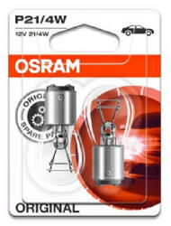 OSRAM Set 2 Becuri 12V P21 4W Original Blister Osram (CO7225-02B)