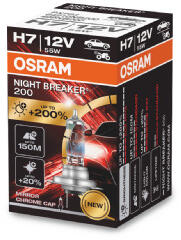 OSRAM Bec 12V H7 55 W Night Breaker +200% Osram (CO64210NB200)