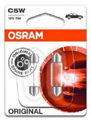 OSRAM Set 2 Becuri 12V C5W Original Blister Osram (CO6418-02B)