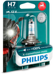 Philips Bec Moto H7 X-Treme Vision 12V 55W (Blister) Philips (CO12972XV+BW)