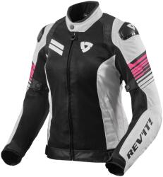 Revit Apex Apex Air H2O Geaca de motociclete pentru femei, alb-negru-roz lichidare (REFJT309-3250)