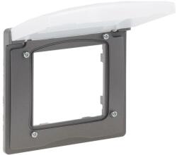 Legrand Niloé Step 1-es keret, IP44, grafit szürke (863496) (863496)