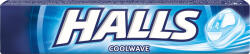 HALLS COOLWAVE mentolos cukorka 33, 5 g