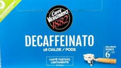 Caffé Vergnano Espresso Decaffeinato Koffeinmentes ESE hüvely 18 db
