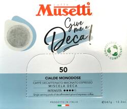 Musetti Decaffeinato koffeinmentes ESE hüvely 50 db
