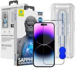 Blueo Sapphire iPhone 14 / 13 / 13 Pro zafír kijelzővédő üvegfólia + felhelyezőkeret