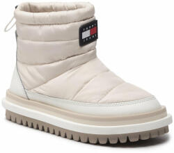Tommy Jeans Cizme de zăpadă Tommy Jeans Padded Tommy Jeans Wmns Boot EN0EN01950 Stony Beige ACE