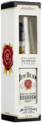 Jim Beam whisky + díszdoboz, pohár (0, 7l - 40%)