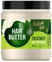 Nature Box Hair Butter 4 az 1-ben hajpakolás Avokádó olajjal a regenerált hajért (300 ml) - beauty