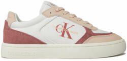 Calvin Klein Sneakers Calvin Klein Jeans Classic Cupsole Low Mix Ml Btw YW0YW01390 Bright White/Whisper Pink 02S