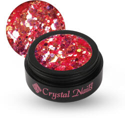 Crystal Nails - Mermaid Glitter 1 - Coral