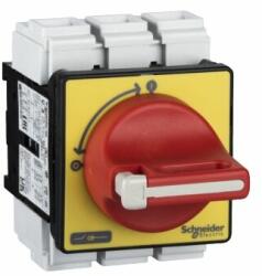 Schneider Electric VCF3 Komplett főkapcsoló ajtóra és tokozatba szerelhető 63A 3P piros karral