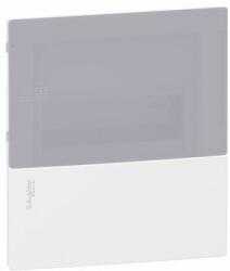 Schneider Electric MIP22108T Kiselosztó süllyesztett átlátszó ajtó 8 modul 1 sor IP40 fehér