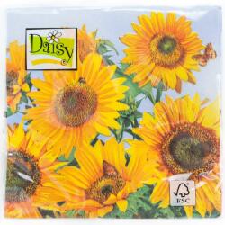 Daisy Szalvéta 3 rétegű 33x33cm 20db/csomag napraforgós