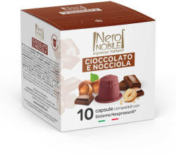 Neronobile Mogyorós csokoládé Nespresso kompatibilis forró csokoládé kapszula 10db