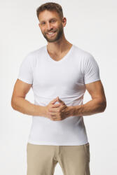 MEN-A Tricou din bumbac MEN-A Jonathan II alb L