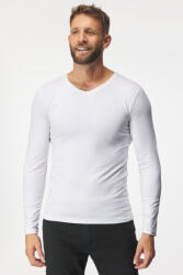 MEN-A Bluză de bumbac MEN-A Rafael II alb XL