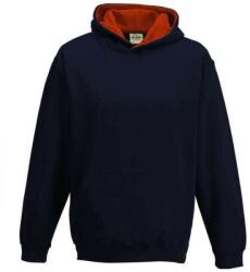 Just Hoods Hanorac copii Just Hoods Varsity, New French Navy/Fire Red (awjh003jfnv/fr)