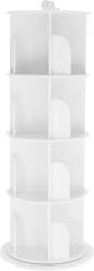 Mobikon Raft pivotant 4 polite mdf alb Erion 50.5x50.5x127 cm (0000296526) Raft