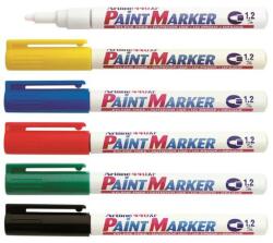 Artline Marker cu vopsea varf 1.2 mm, corp metalic, ARTLINE 440XF (EK-440XF-WH)