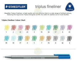 STAEDTLER Liner 0, 3mm Staedtler Triplus Fineliner 334 (st-334)