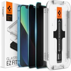 Edzett üveg / Tempered Glass Spigen Glas. Tr Ez Fit 2-pack Iphone 13 / 13 Pro Privacy