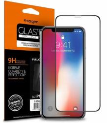 Edzett üveg / Tempered Glass Spigen Glass Fc Iphone Xr Fekete