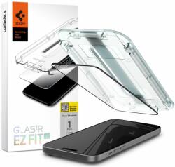 Edzett üveg / Tempered Glass Spigen Glas. Tr Ez Fit Fc Iphone 15 Plus Black