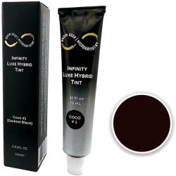 Infinity Hybrid Cream szemöldökfesték - Coco (sötét fekete) 15ml (INFHYB01)
