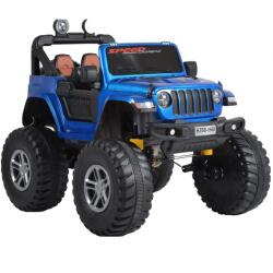 Hongda Lightning Masinuta electrica Jeep Albastru, pentru copii, 12V, cu lumini si sunete (HL-6668ALBASTRU)