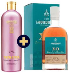 Tatratea Hibiscus și ceai roșu 0, 7l 37% + Labourdonnais Rum XO Ex Cognac & Ex Bourbon Cask 42% 0, 7l GB