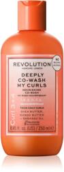 Balsam hranitor pentru par cret fara silicon Revolution Haircare My Curls 3+4 Deeply Co-Wash My Curls, 250 ml