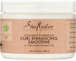 Shea Moisture Crema pentru amplificarea buclelor Shea Moisture Coconut Hibiscus Curl Enhancing Smoothie 340g (3337)